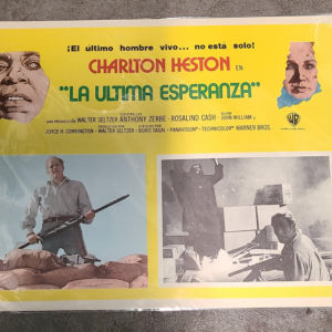 The Omega Man 1971 Mexican Lobby Cards