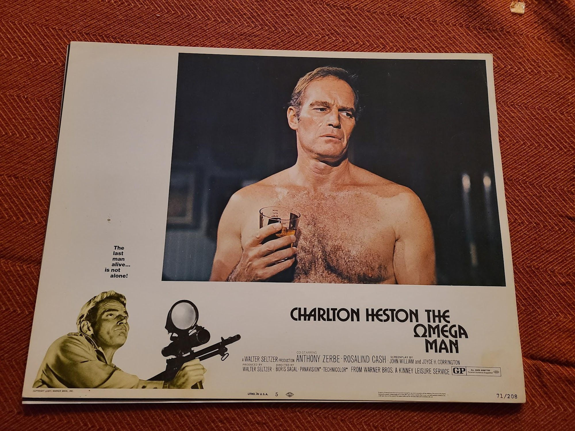 The Omega Man 1971 Scifi/Horror