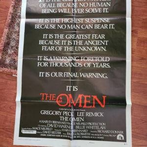 The Omen 1976 1 Sheets/US