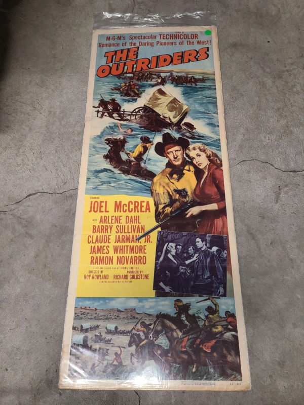 The Outriders 1950 Inserts