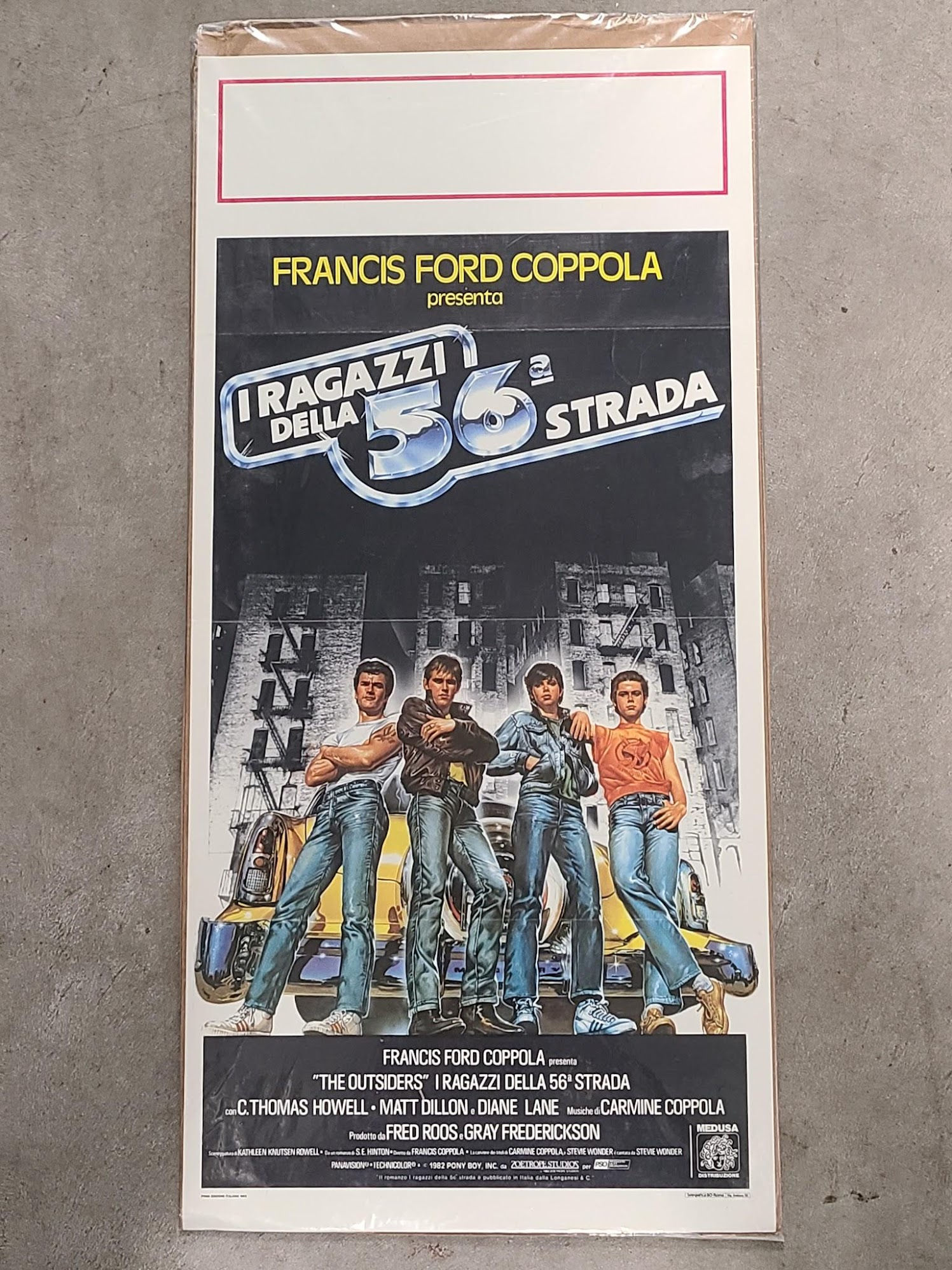 The Outsiders 1983 Locodina