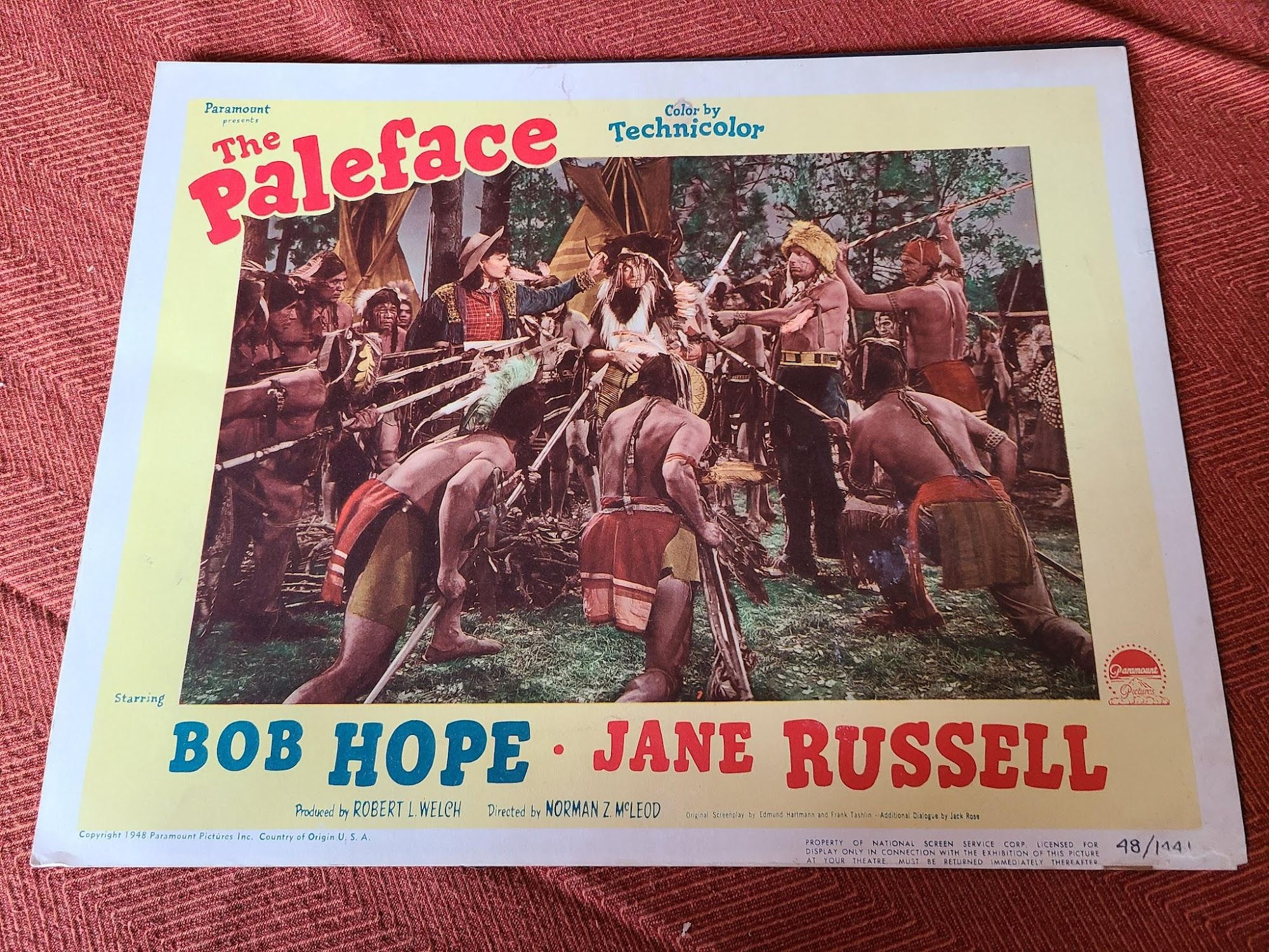 The Paleface 1948 Western Lobby Cards
