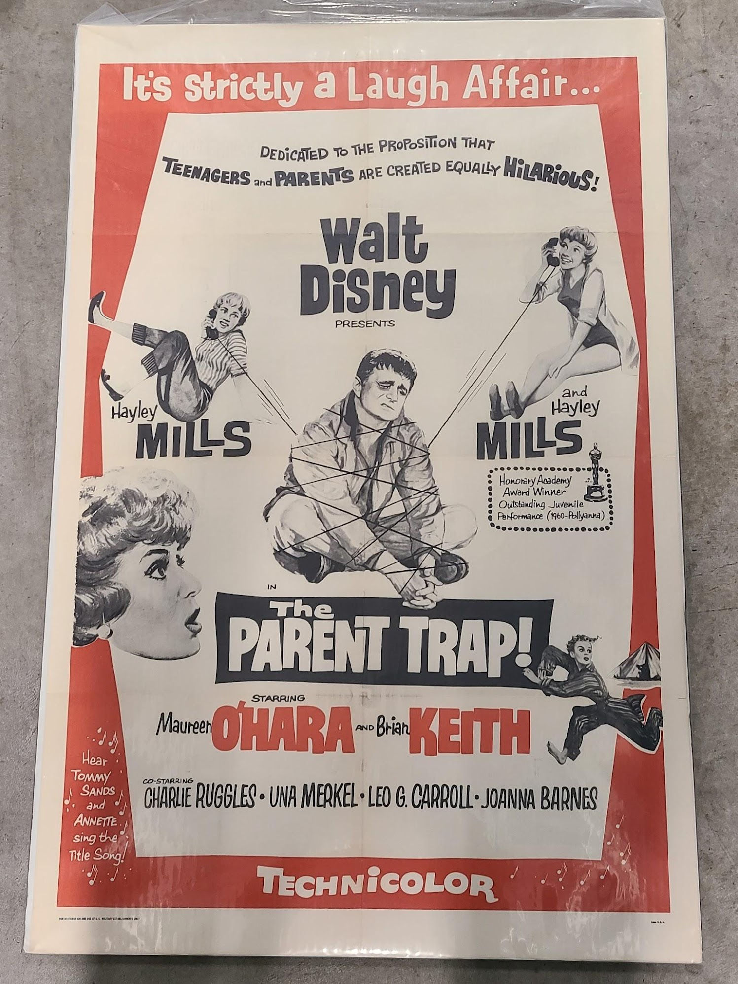 The Parent Trap 1961 1 Sheets/US