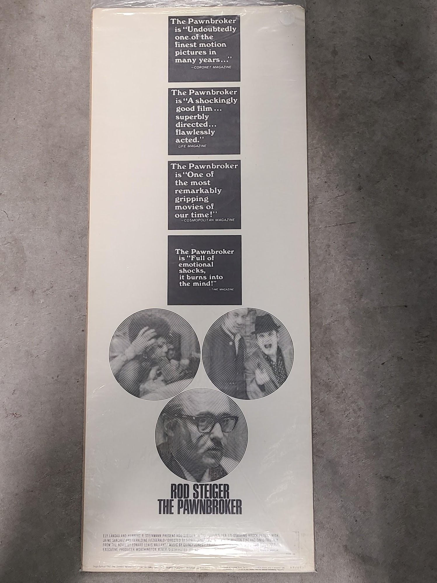 The Pawnbroker 1965 Inserts