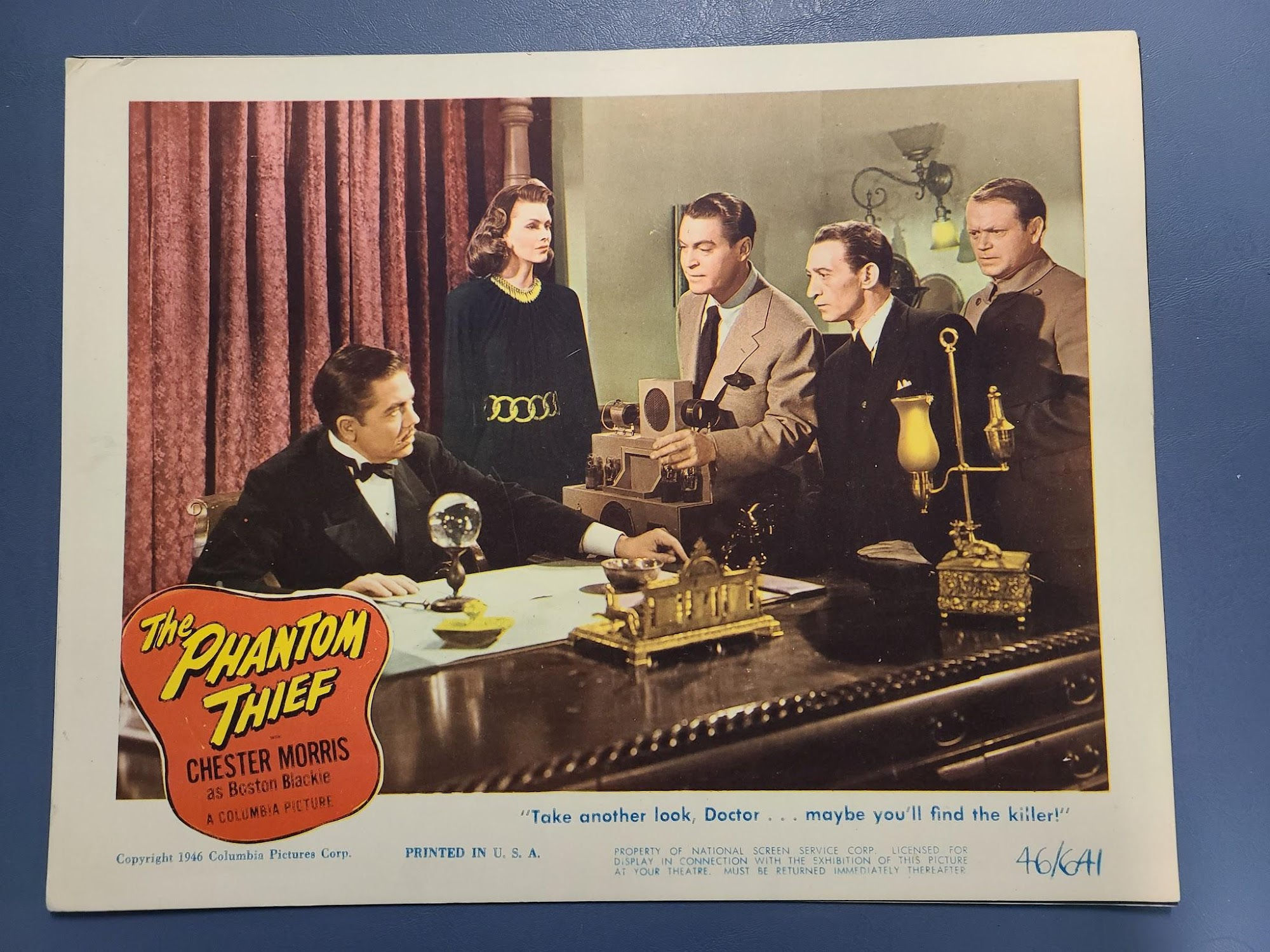 The Phantom Thief 1946 General Lobby Cards