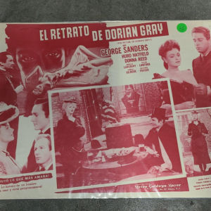 The Picture Of Dorian Gray 1945 Mexican Lobby Cards