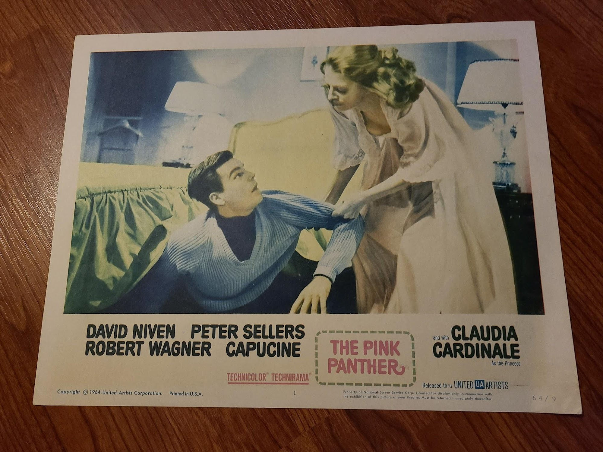 The Pink Panther 1963 General Lobby Cards