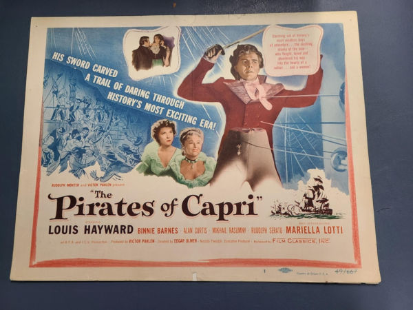 The Pirates Of Capri 1949 Title Cards