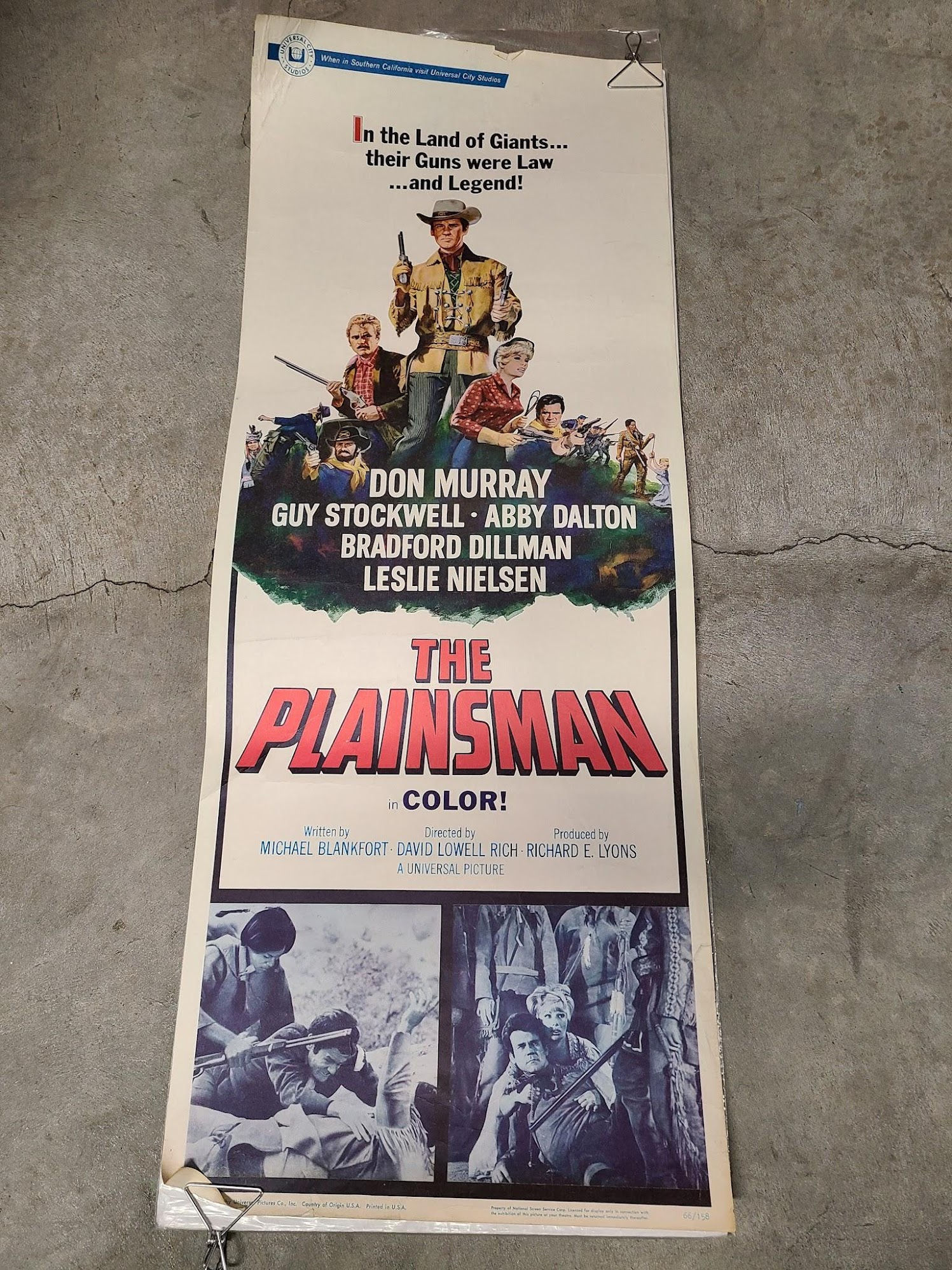 The Plainsman 1966 Inserts