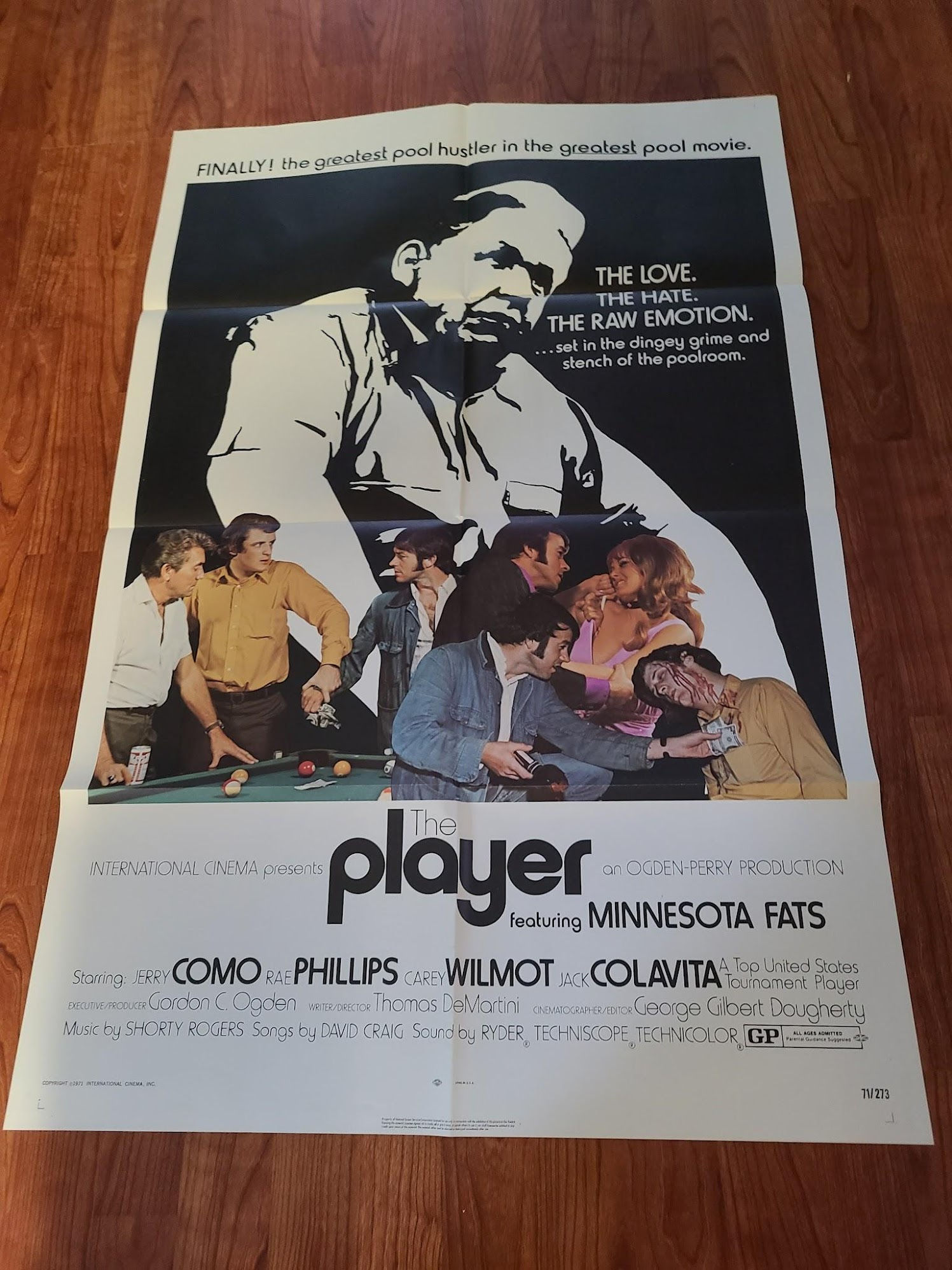 The Player 1971 1 Sheets/US