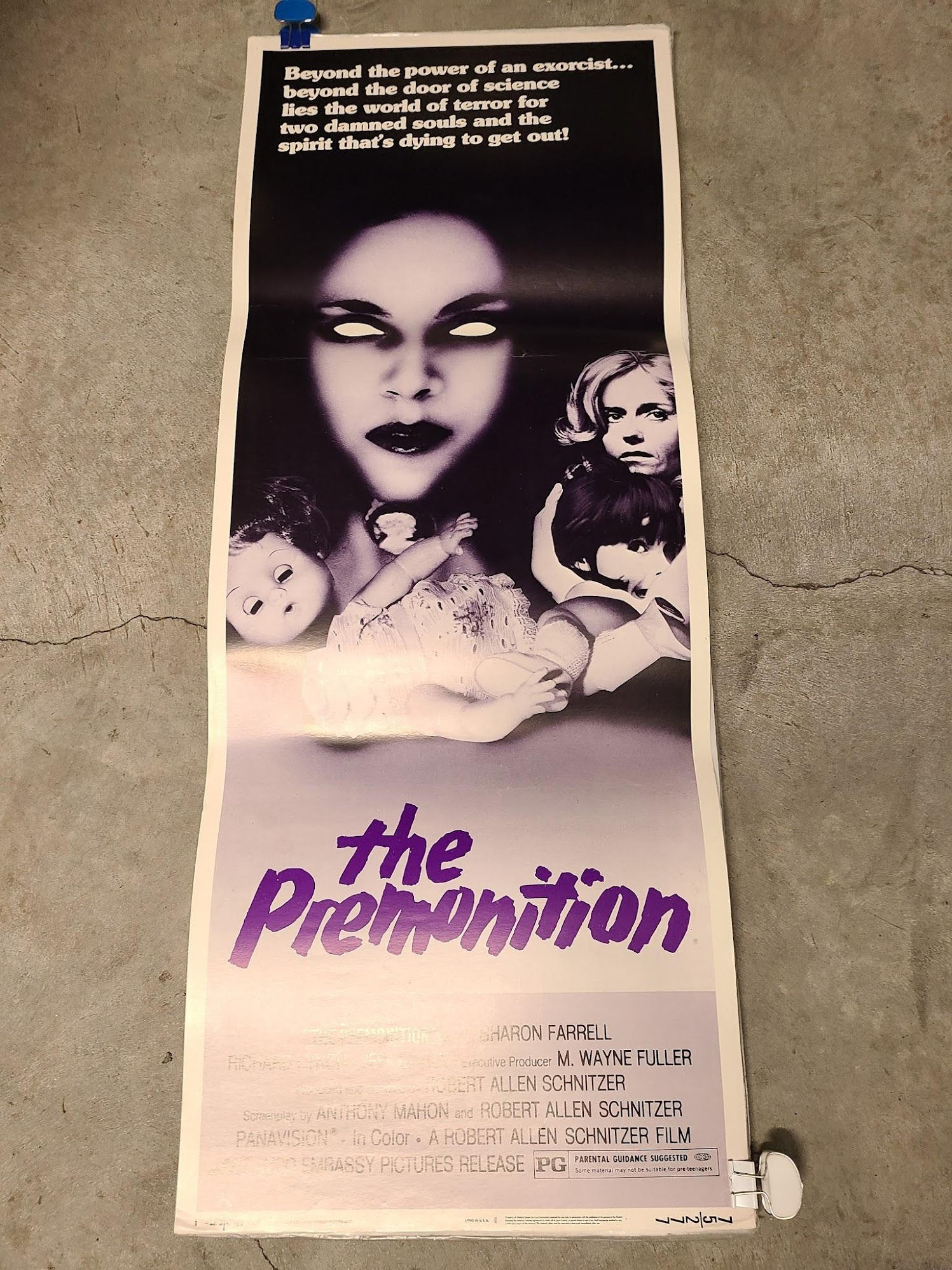 The Premonition 1975 Inserts