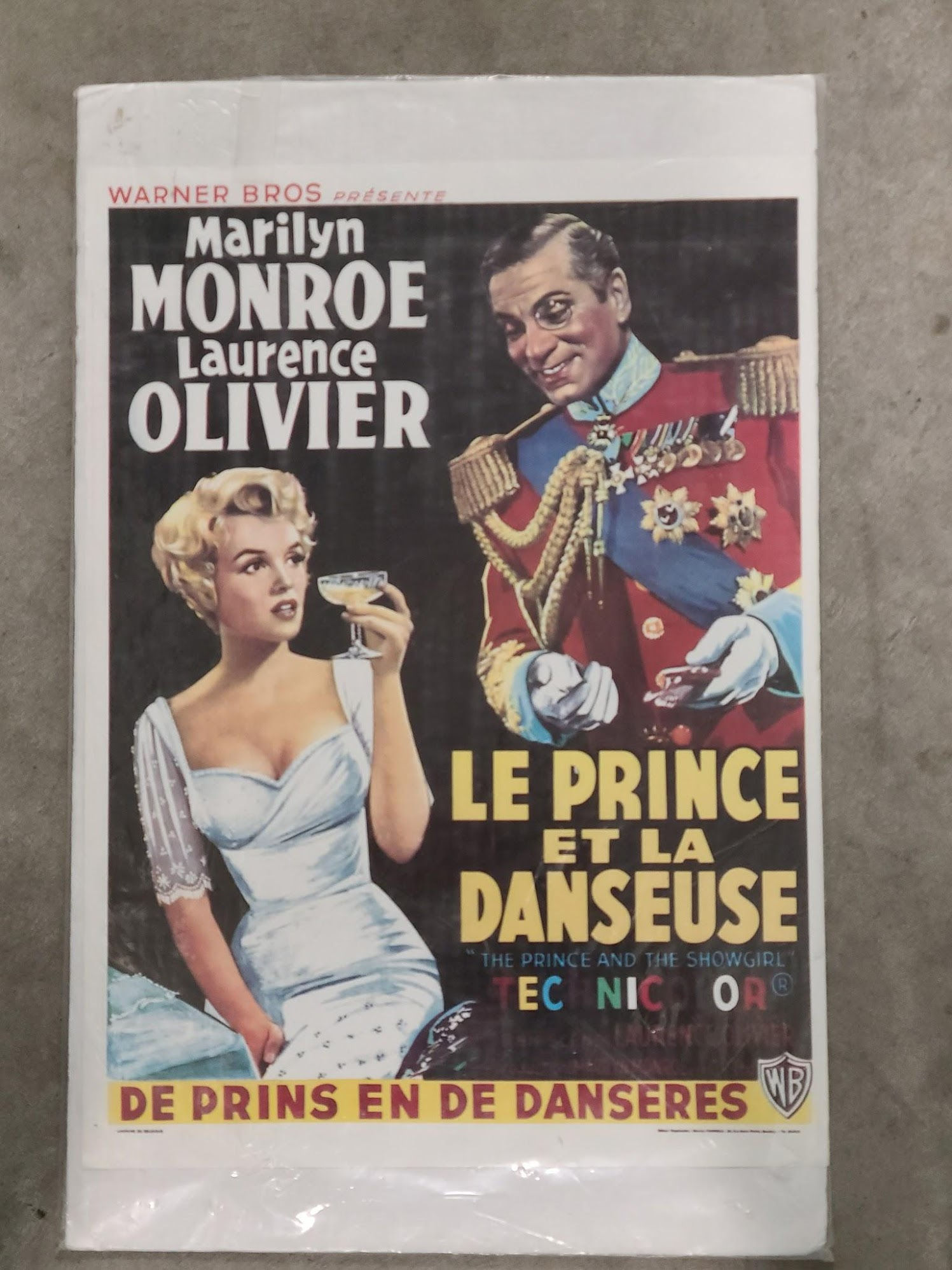 The Prince And The Showgirl 1957 Belgium