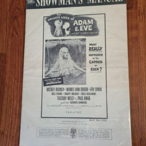 The Private Lives Of Adam And Eve 1960 Press Books