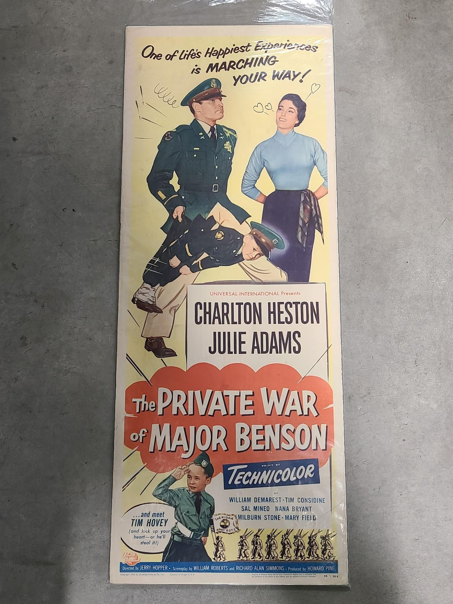 The Private War Of Major Benson 1955 Inserts