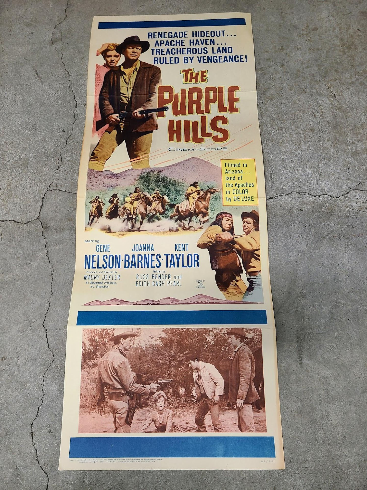 The Purple Hills 1961 Inserts