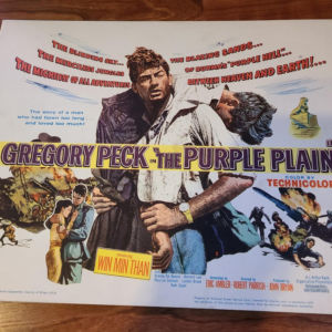The Purple Plain 1955 Military/Aviation Lobby Cards