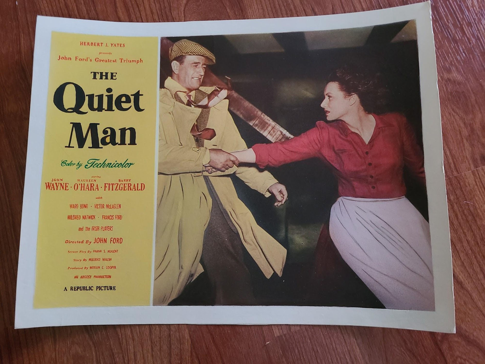 The Quiet Man 1952 General Lobby Cards