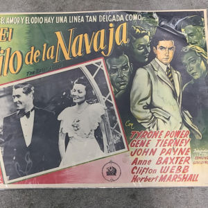 The Razor's Edge 1946 Mexican Lobby Cards