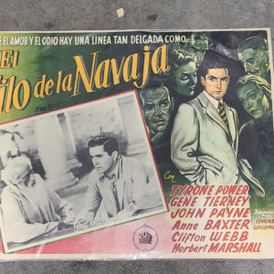 The Razor's Edge 1946 Mexican Lobby Cards