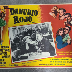 The Red Danube 1949 Mexican Lobby Cards