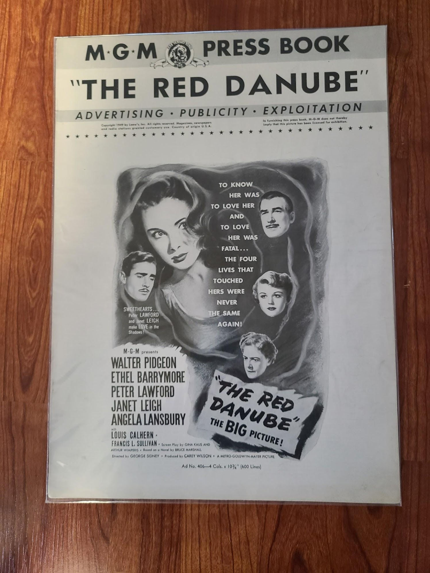 The Red Danube 1949 Press Books