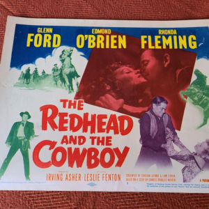 The Redhead And The Cowboy 1950 Western Lobby Cards