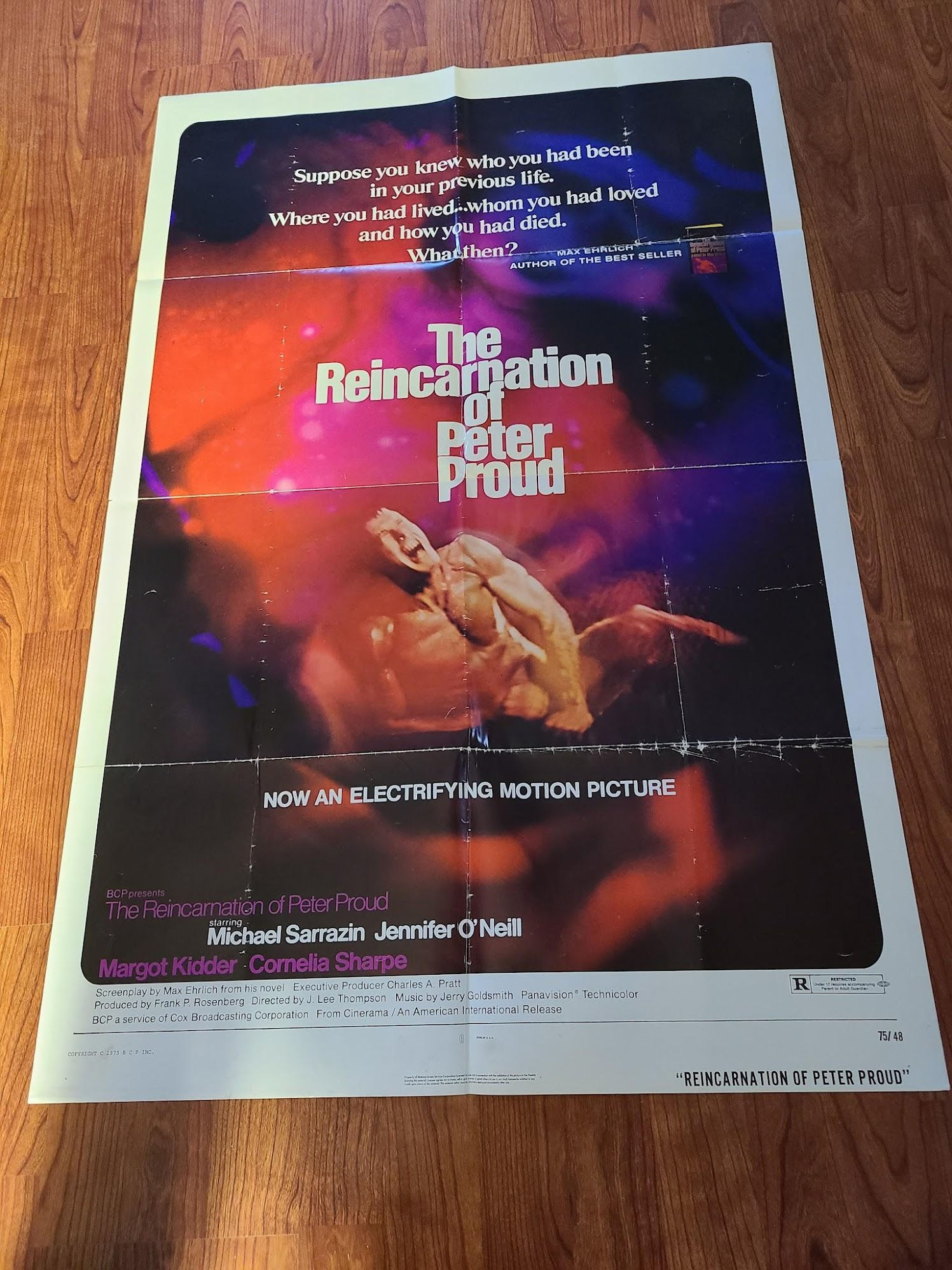The Reincarnation of Peter Proud 1975 1 Sheets/US