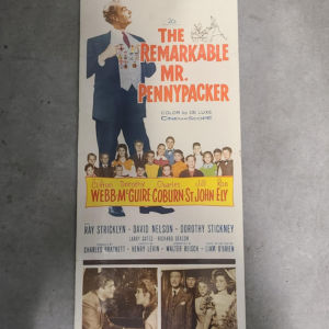 The Remarkable Mr. Pennybacker 1959 Inserts