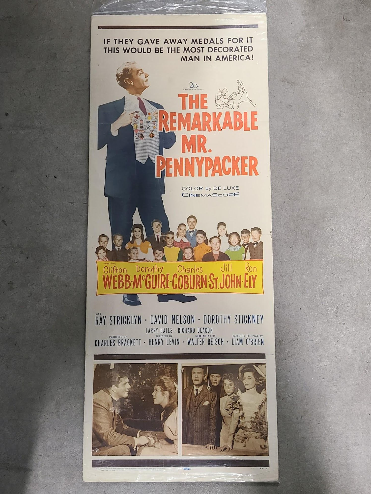 The Remarkable Mr. Pennybacker 1959 Inserts
