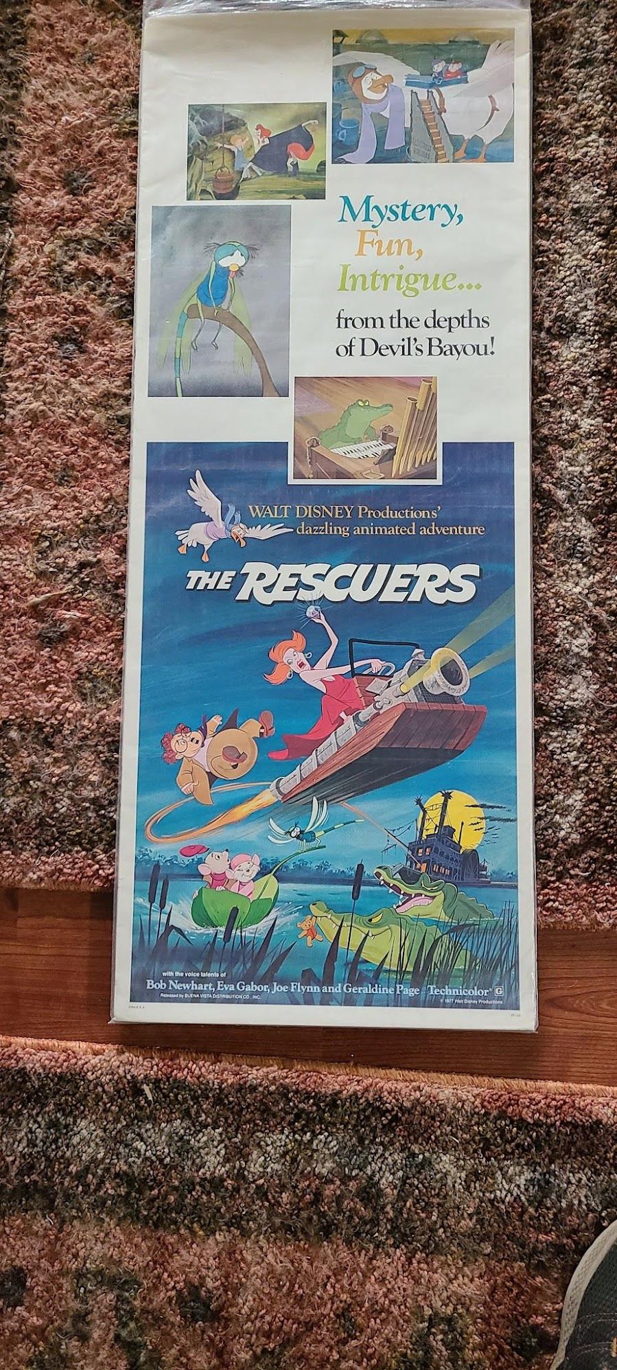 The Rescuers 1977 Inserts