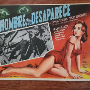 The Return Of Dracula 1958 Mexican Lobby Cards