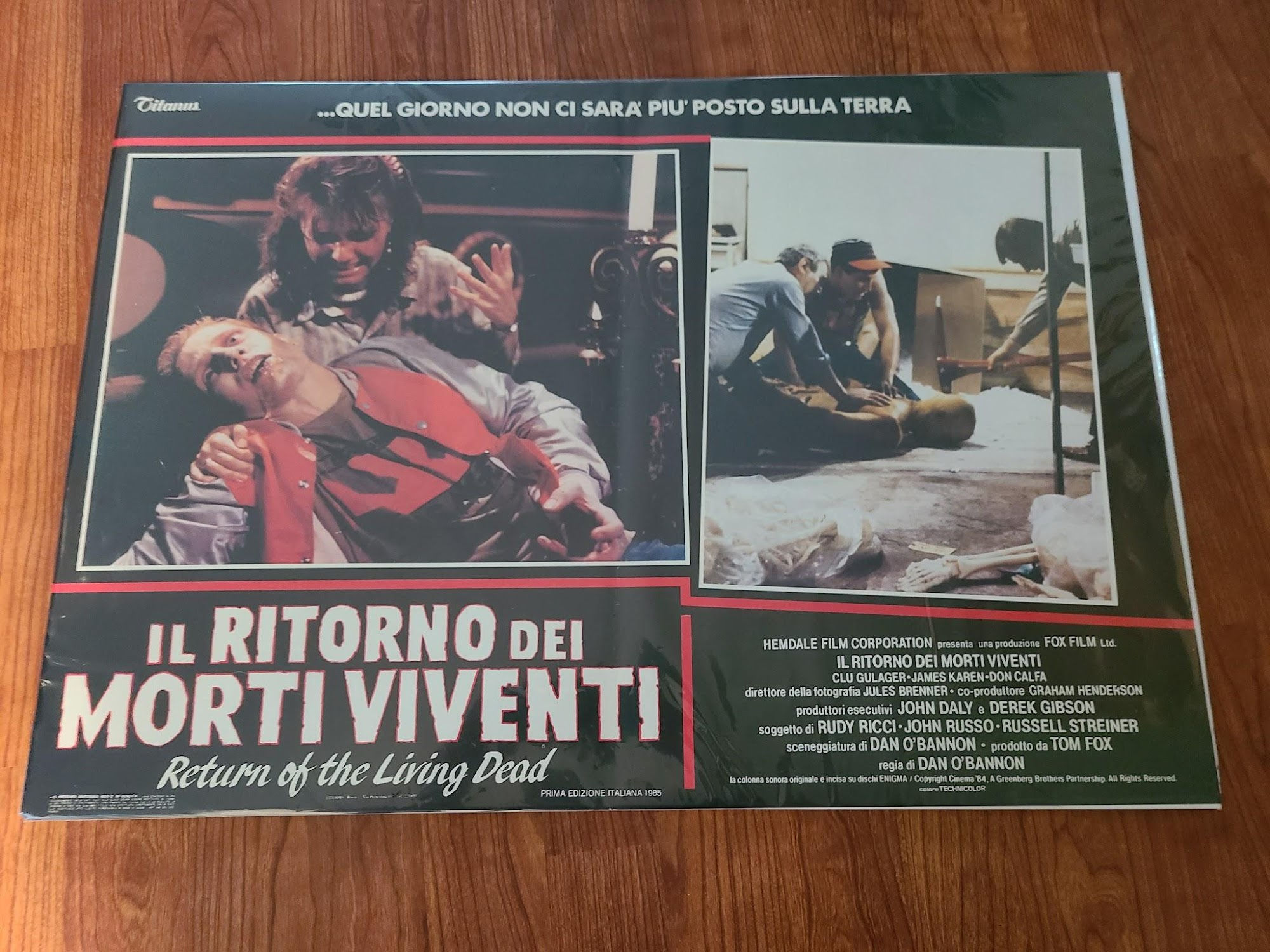 The Return Of The Living Dead 1985 Fotobusta