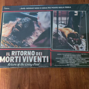 The Return Of The Living Dead 1985 Fotobusta