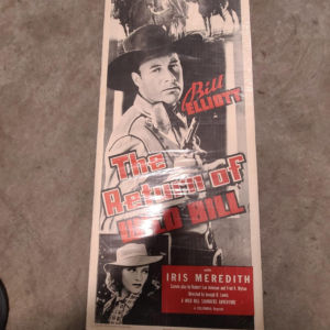 The Return Of Wild Bill 1940 Inserts