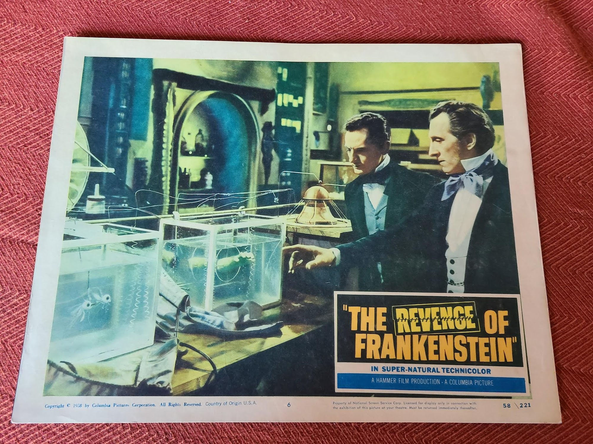 The Revenge Of Frankenstein 1958 Scifi/Horror