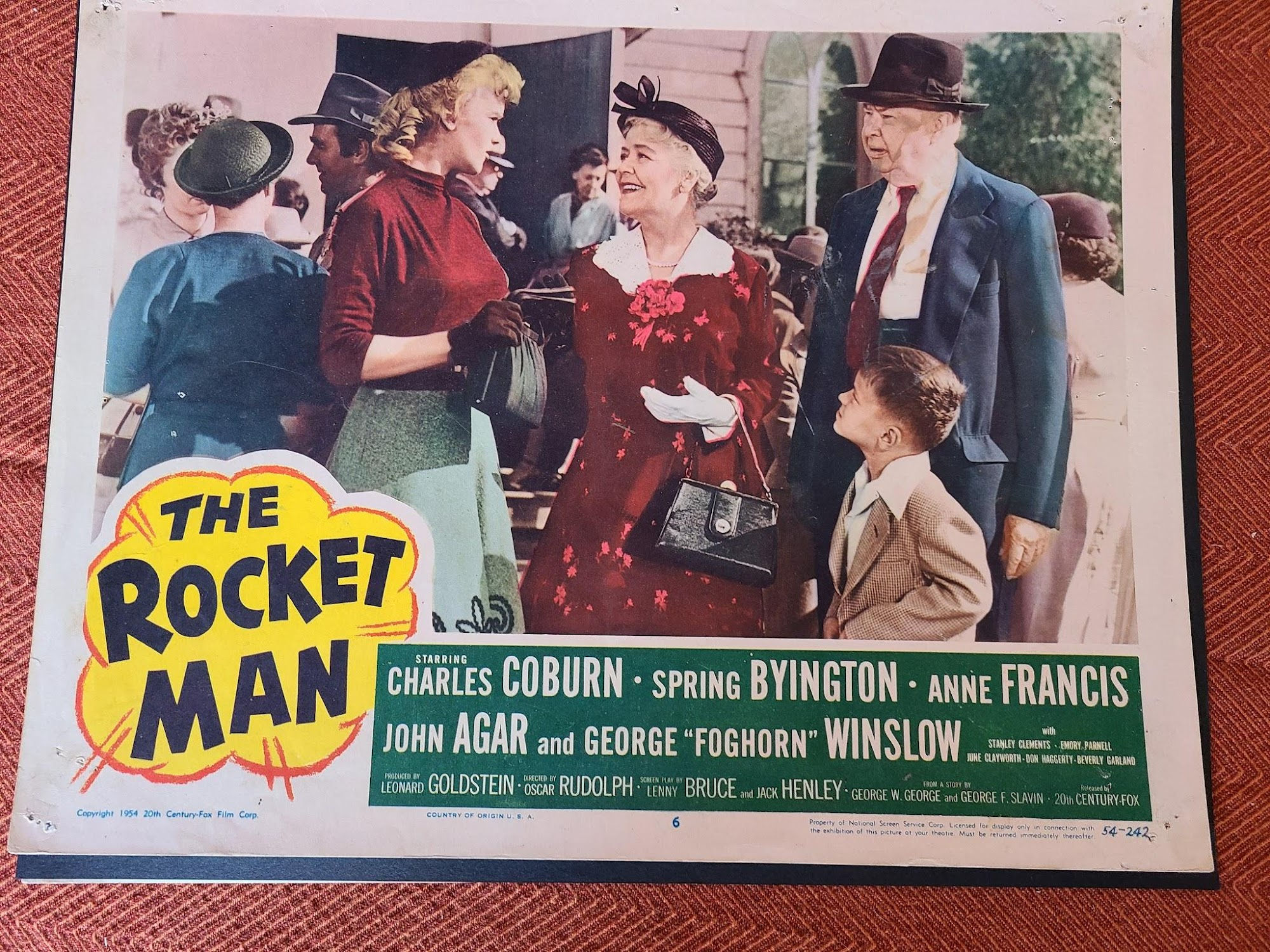 The Rocket Man 1954 Scifi/Horror