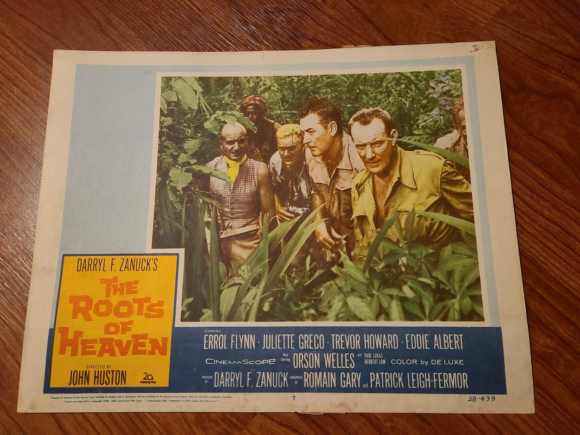 The Roots Of Heaven 1958 General Lobby Cards