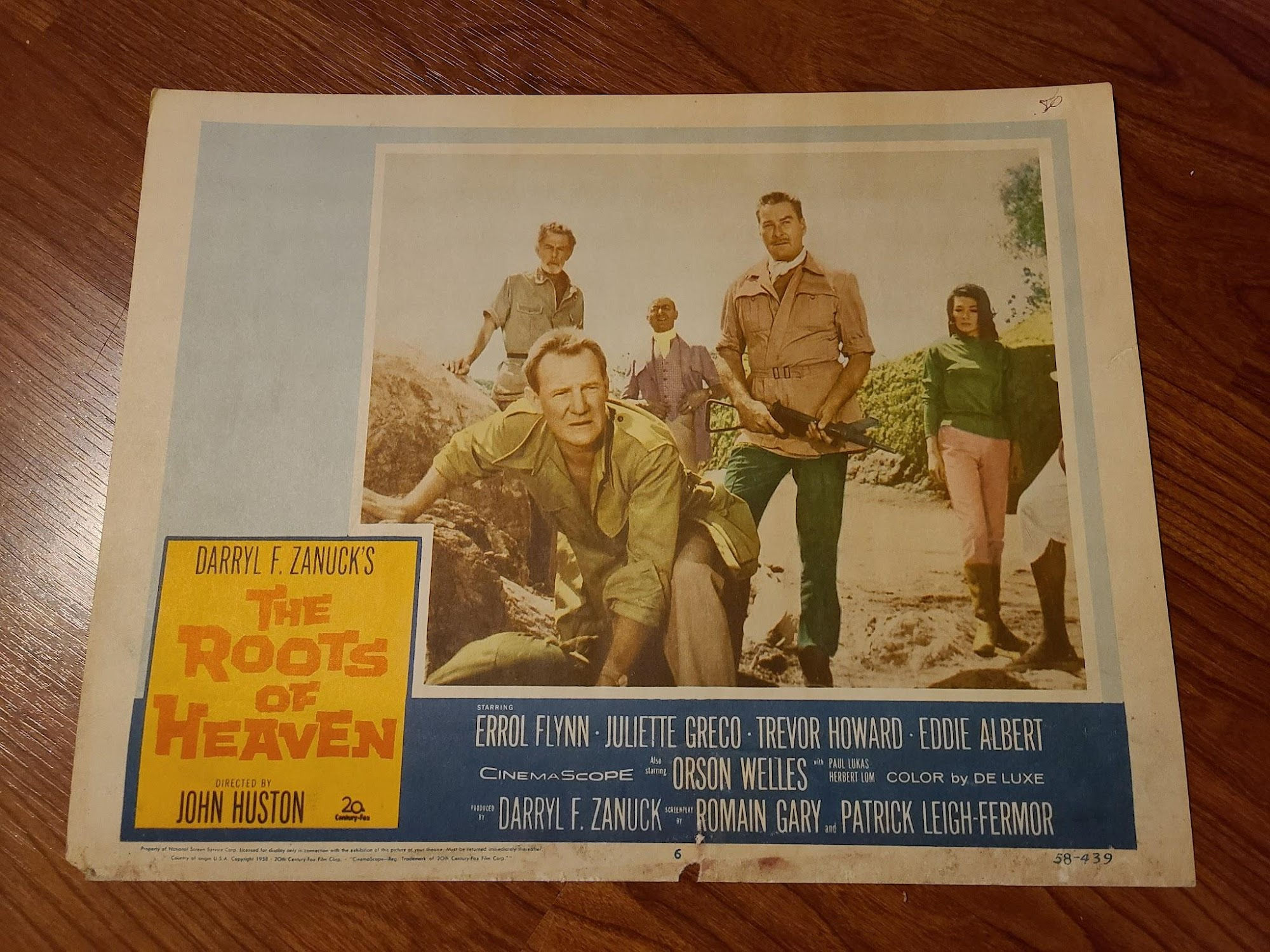 The Roots Of Heaven 1958 General Lobby Cards