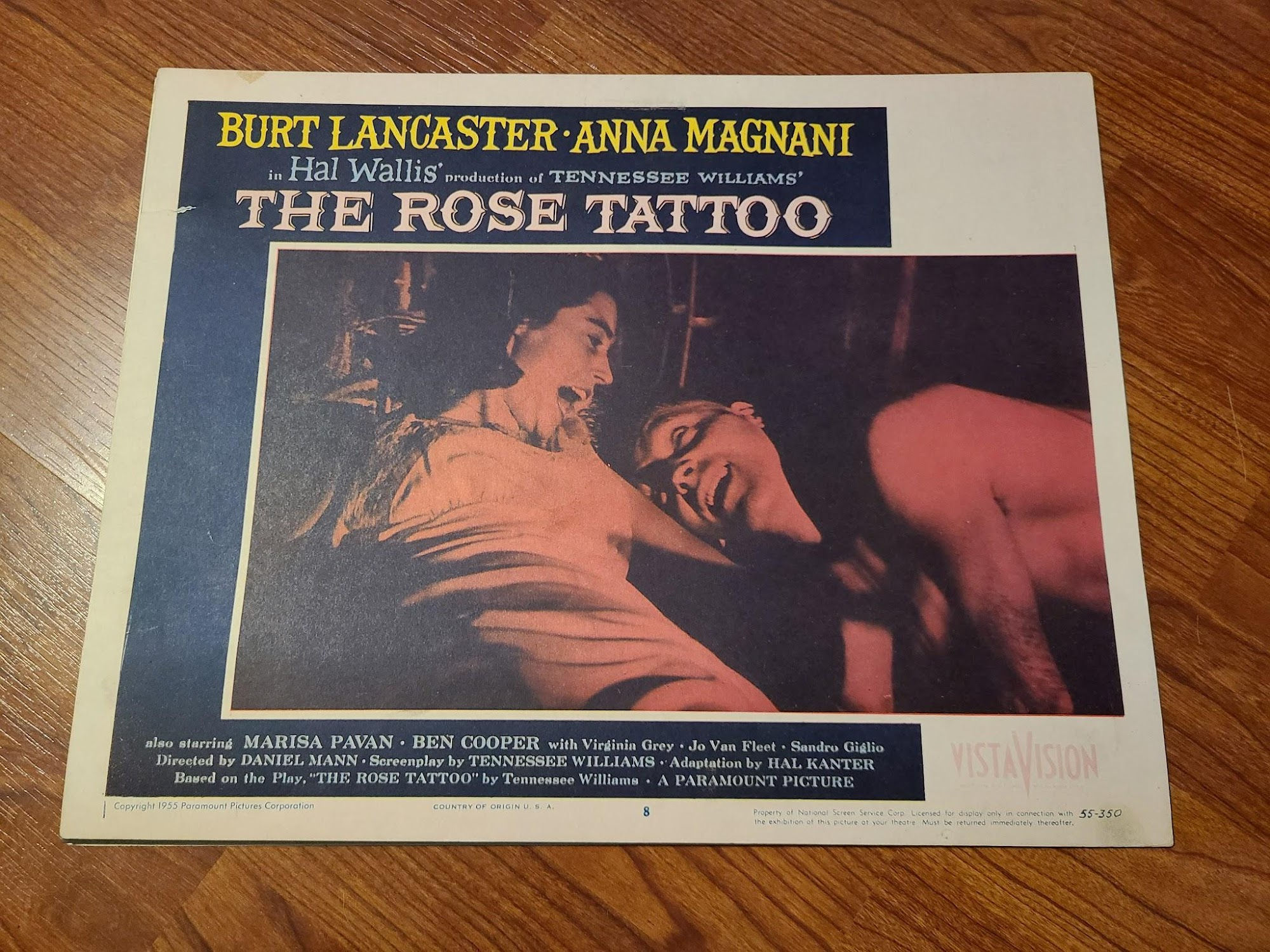 The Rose Tattoo 1955 General Lobby Cards