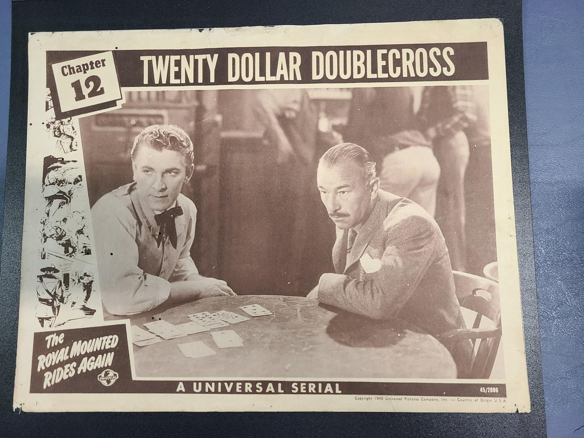 The Royal Mounted Rides Again 1945 Serial Lobby Cards