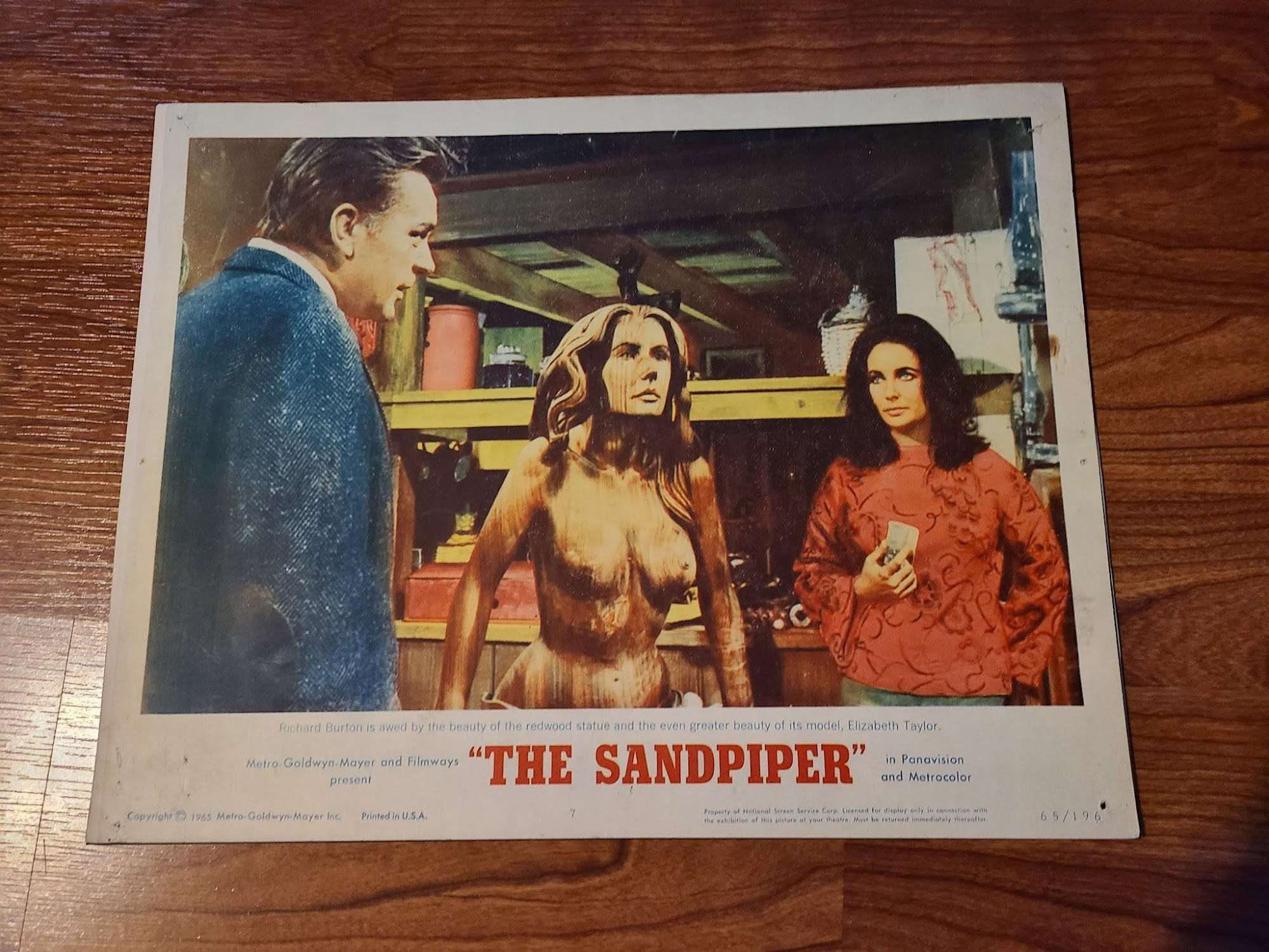 The Sandpiper 1965 General Lobby Cards