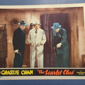 The Scarlet Clue 1945 General Lobby Cards