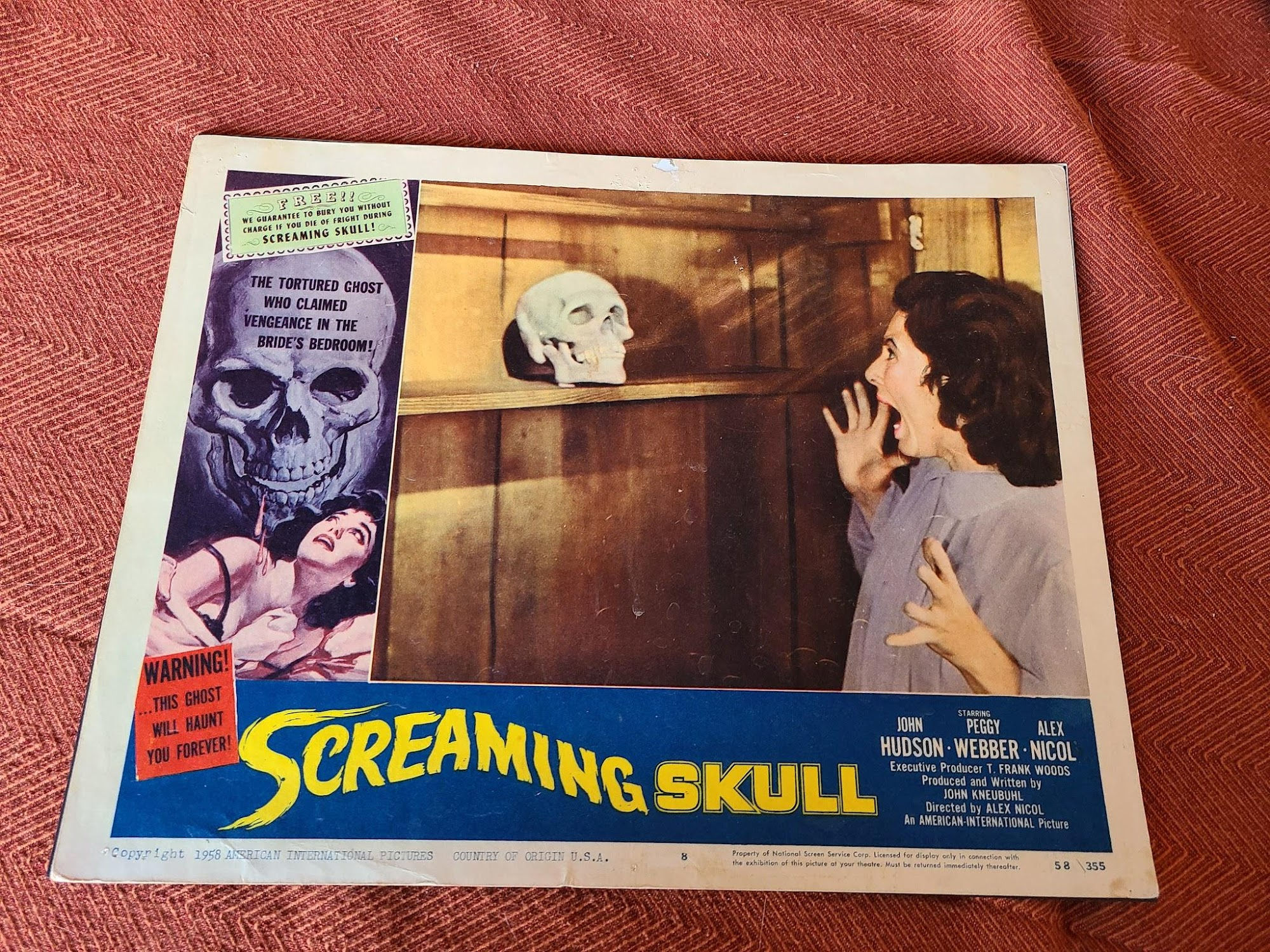The Screaming Skull 1958 Scifi/Horror