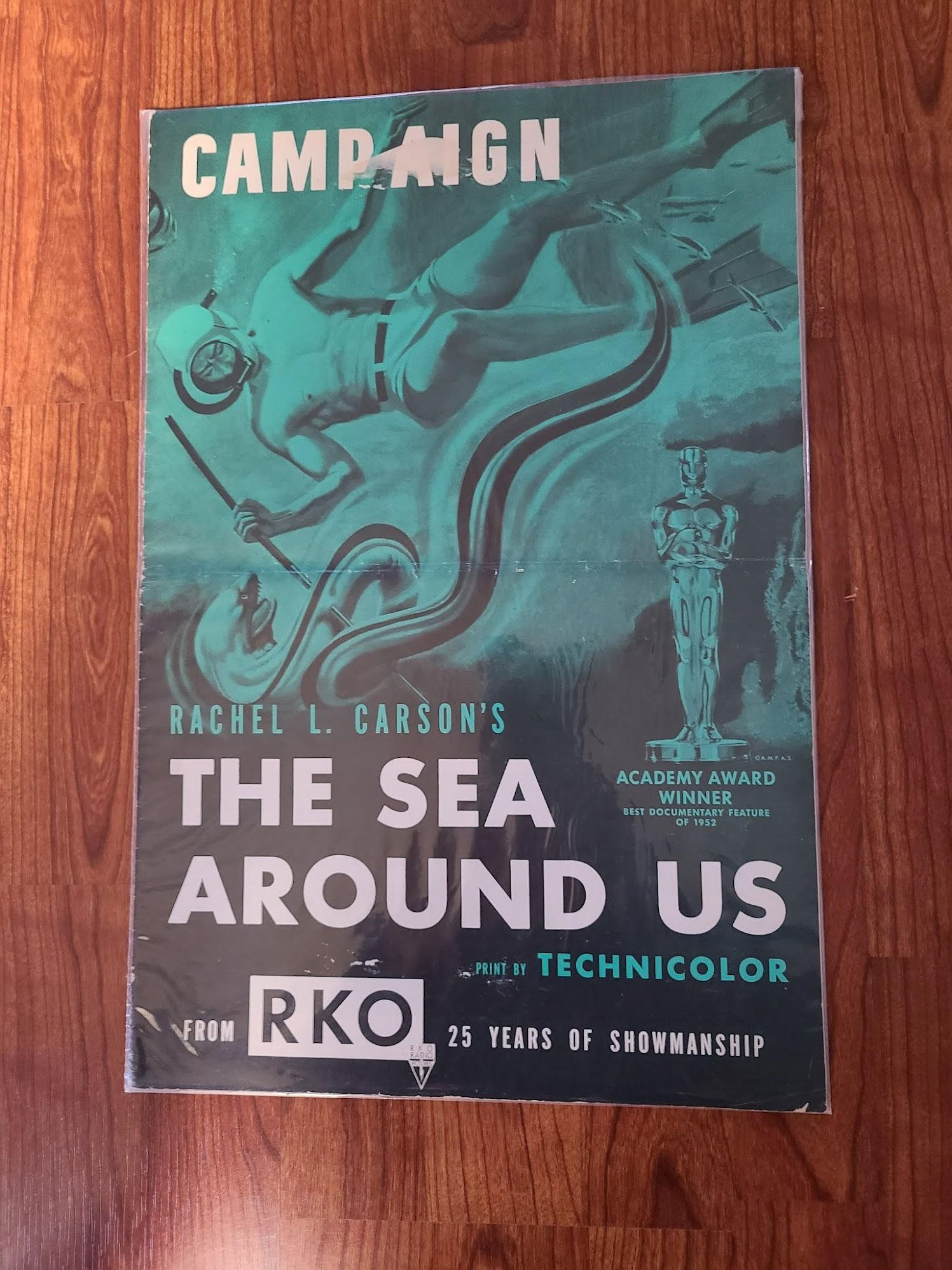 The Sea Around Us 1953 Press Books