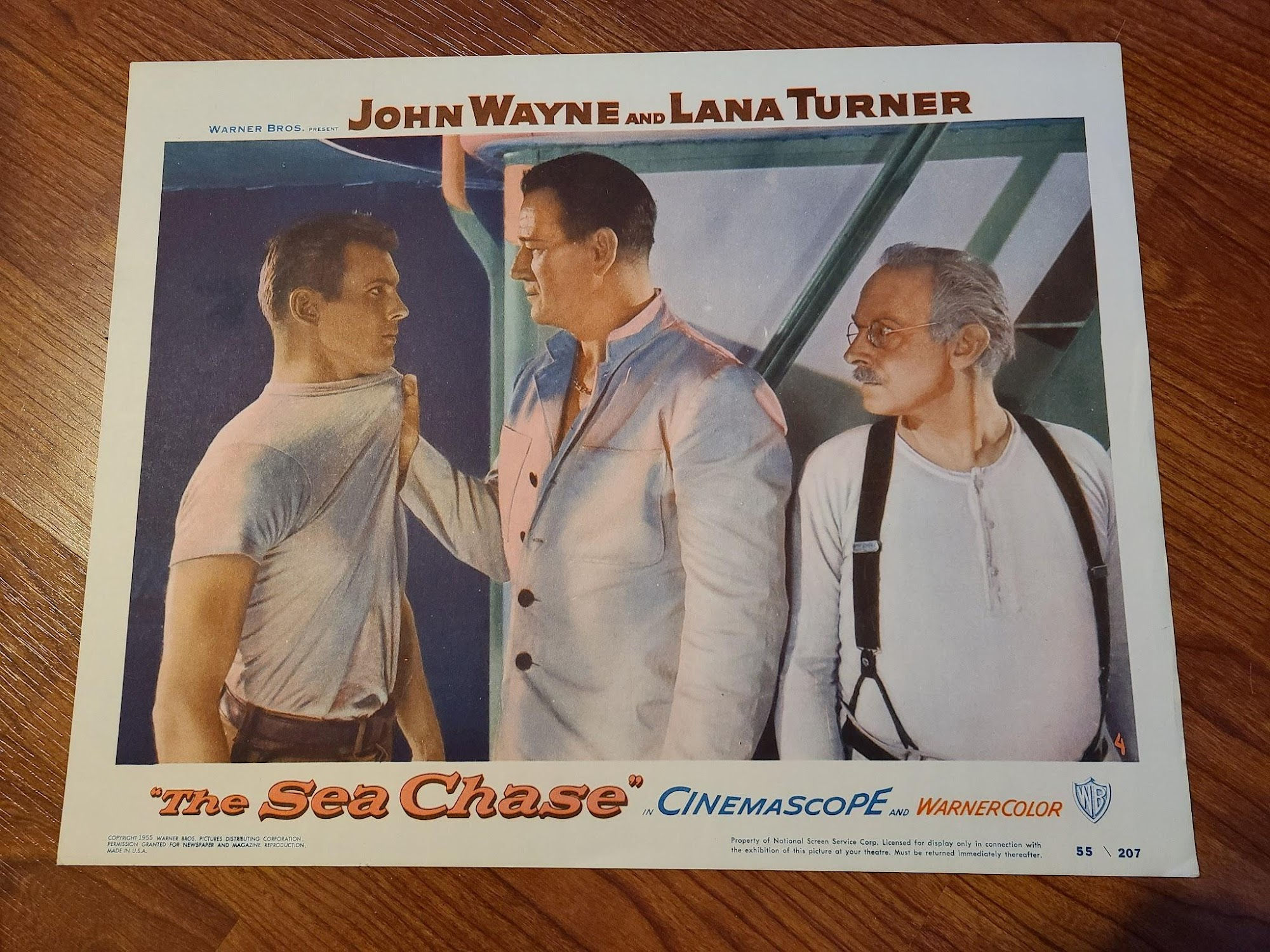 The Sea Chase 1955 General Lobby Cards
