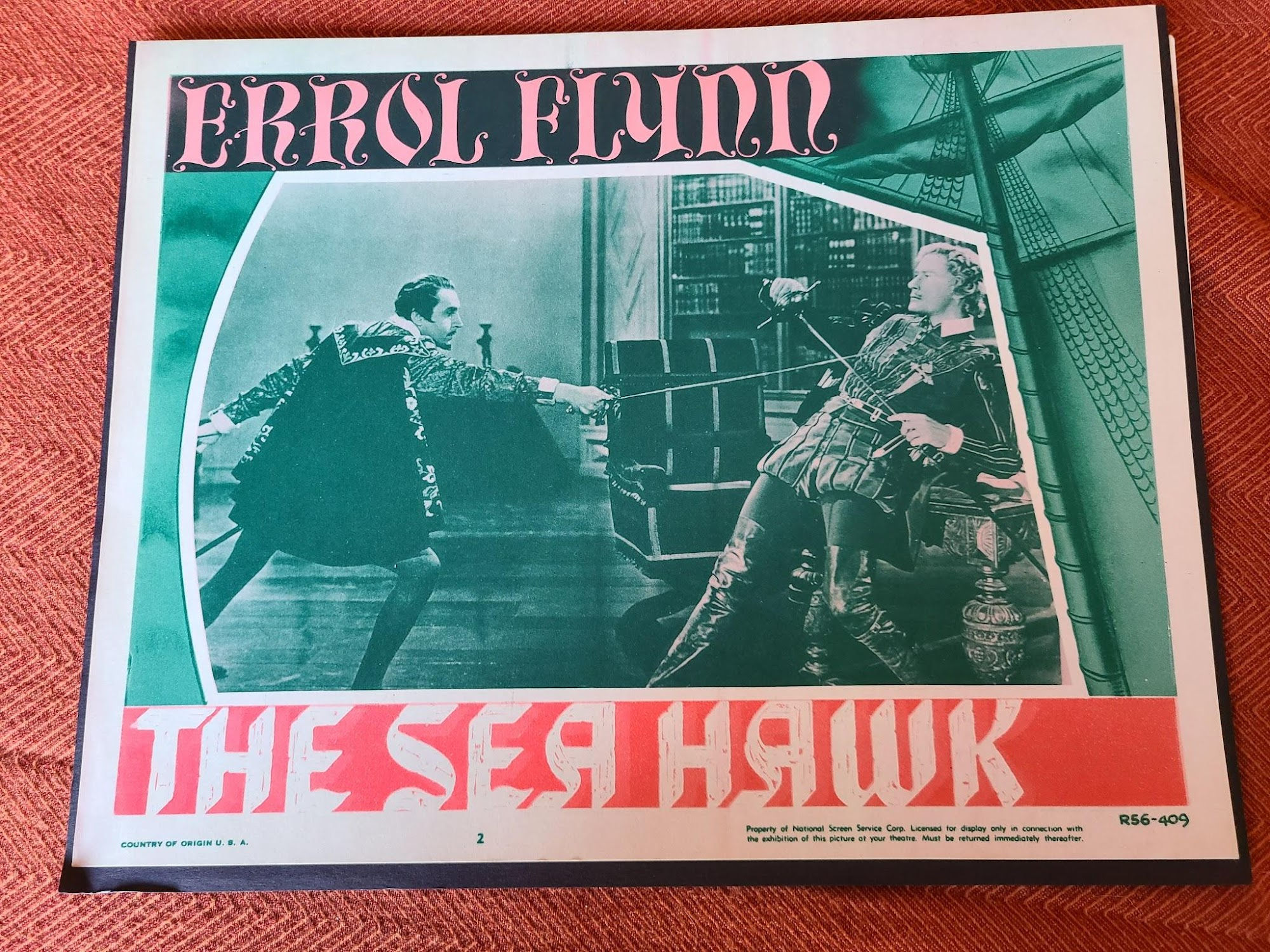 The Sea Hawk 1940 General Lobby Cards