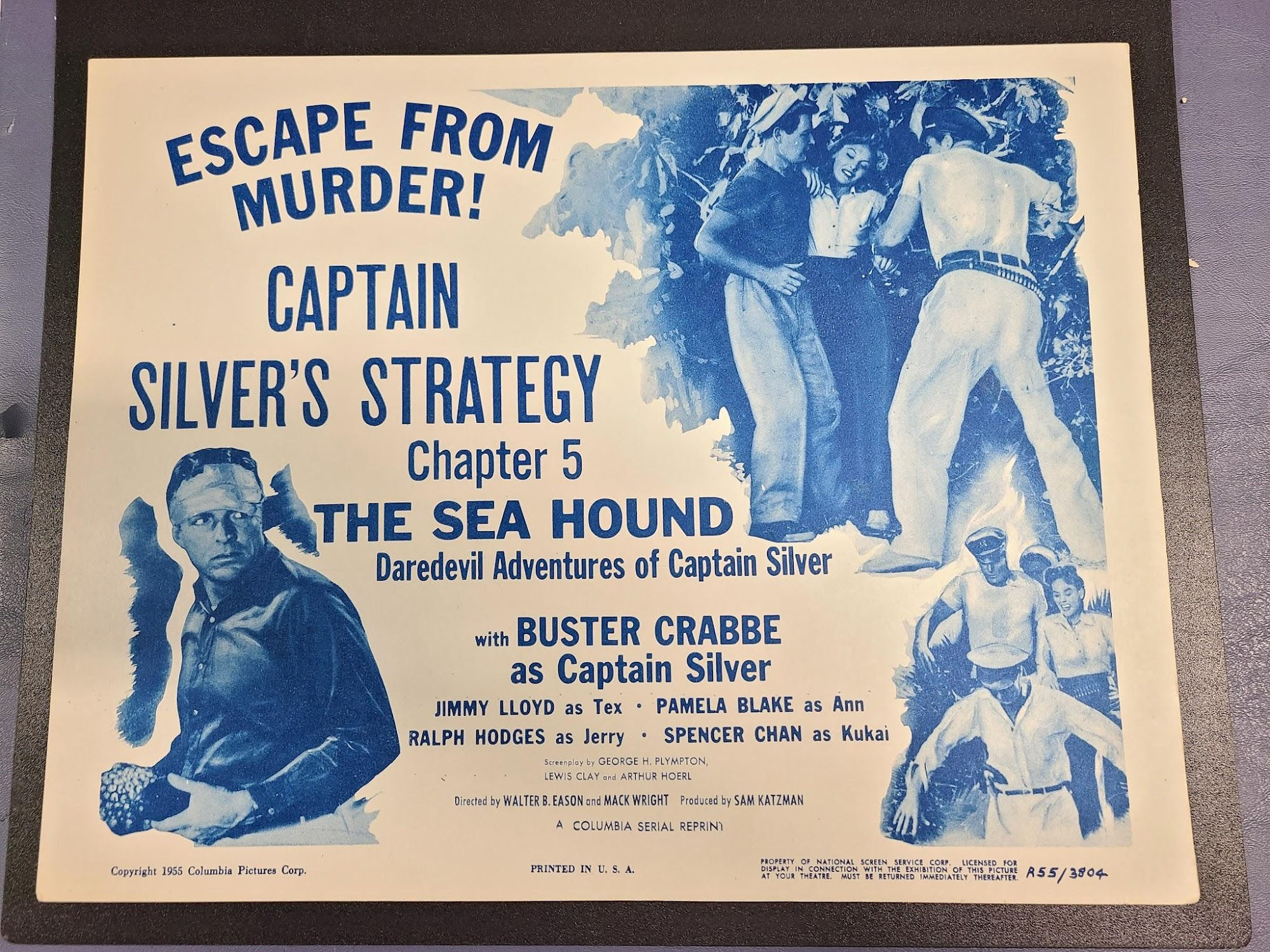 The Sea Hound 1947 Serial Lobby Cards