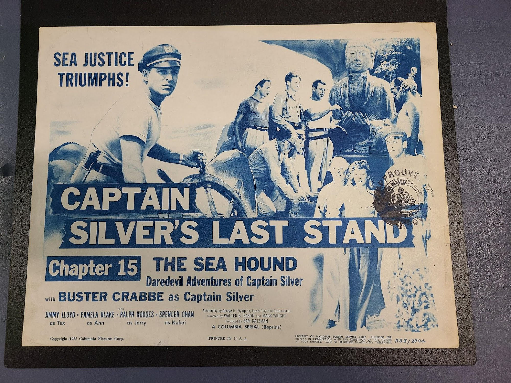 The Sea Hound 1947 Serial Lobby Cards