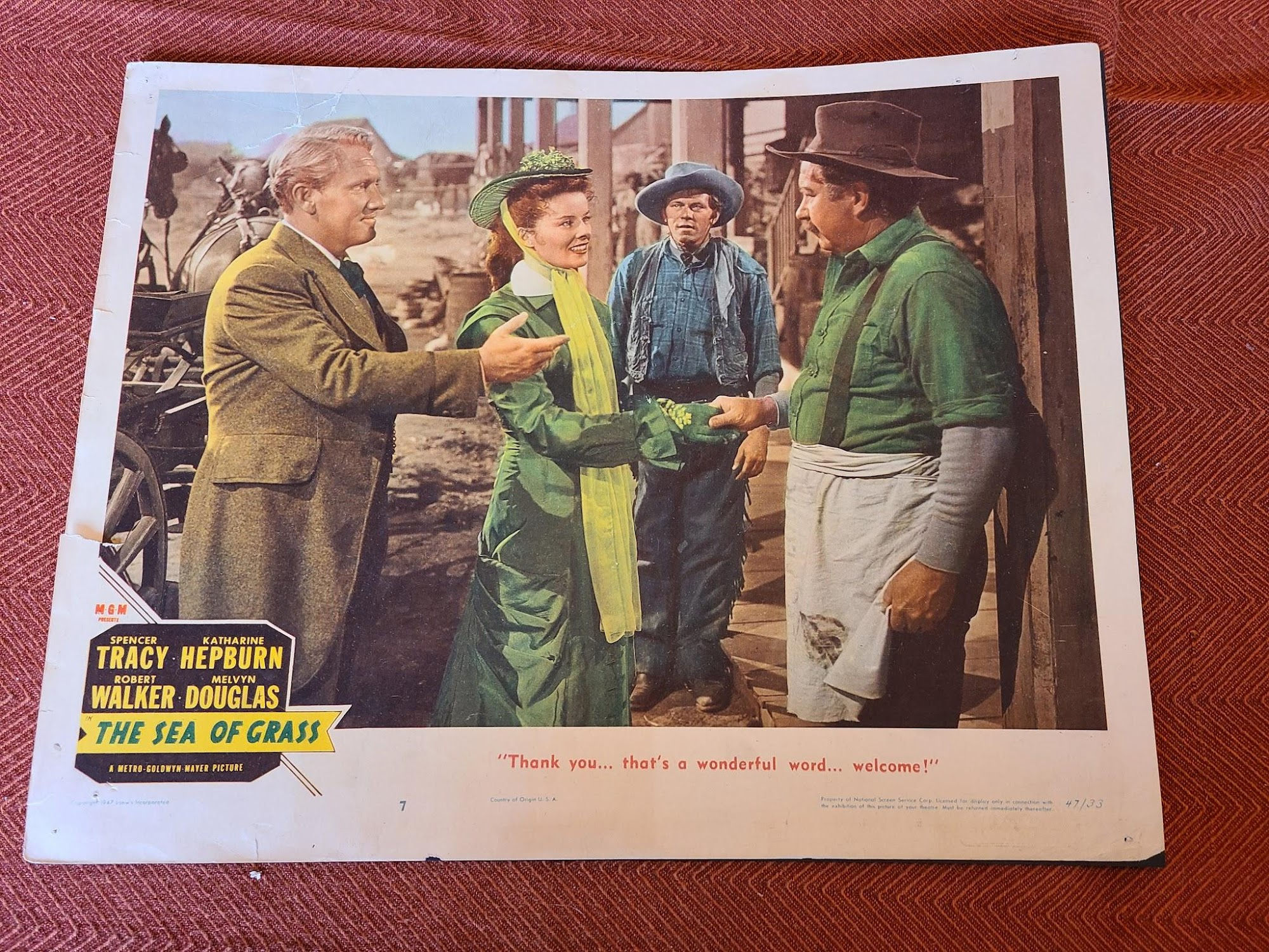 The Sea Of Grass 1947 General Lobby Cards