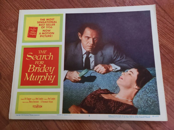 The Search For Bridey Murphy 1956 General Lobby Cards